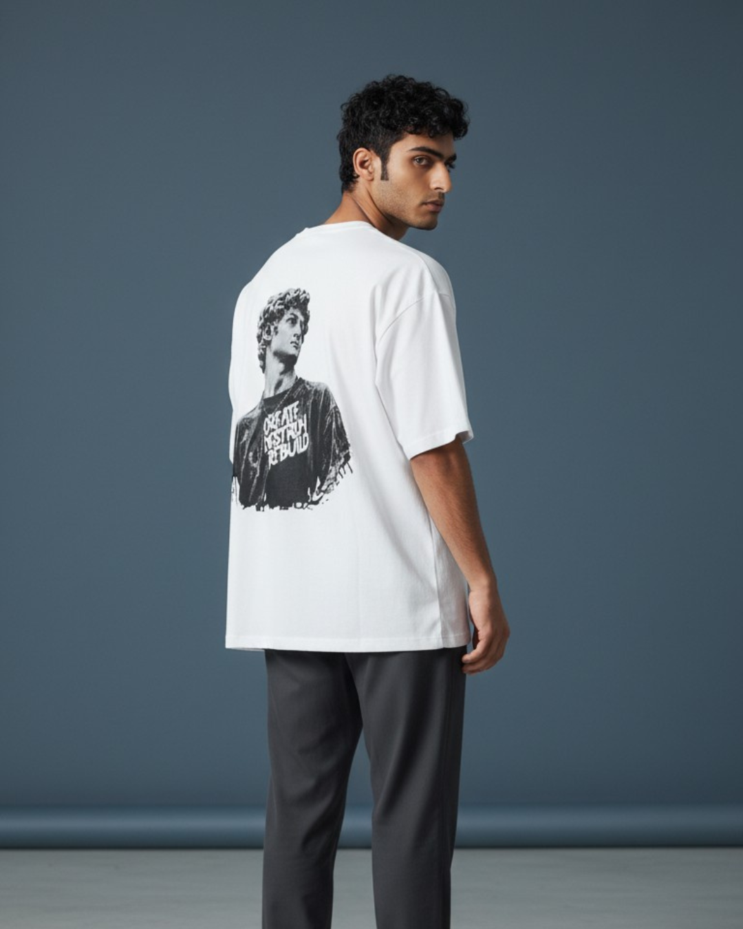 Create. Destroy. Rebuild. Oversized Tee
