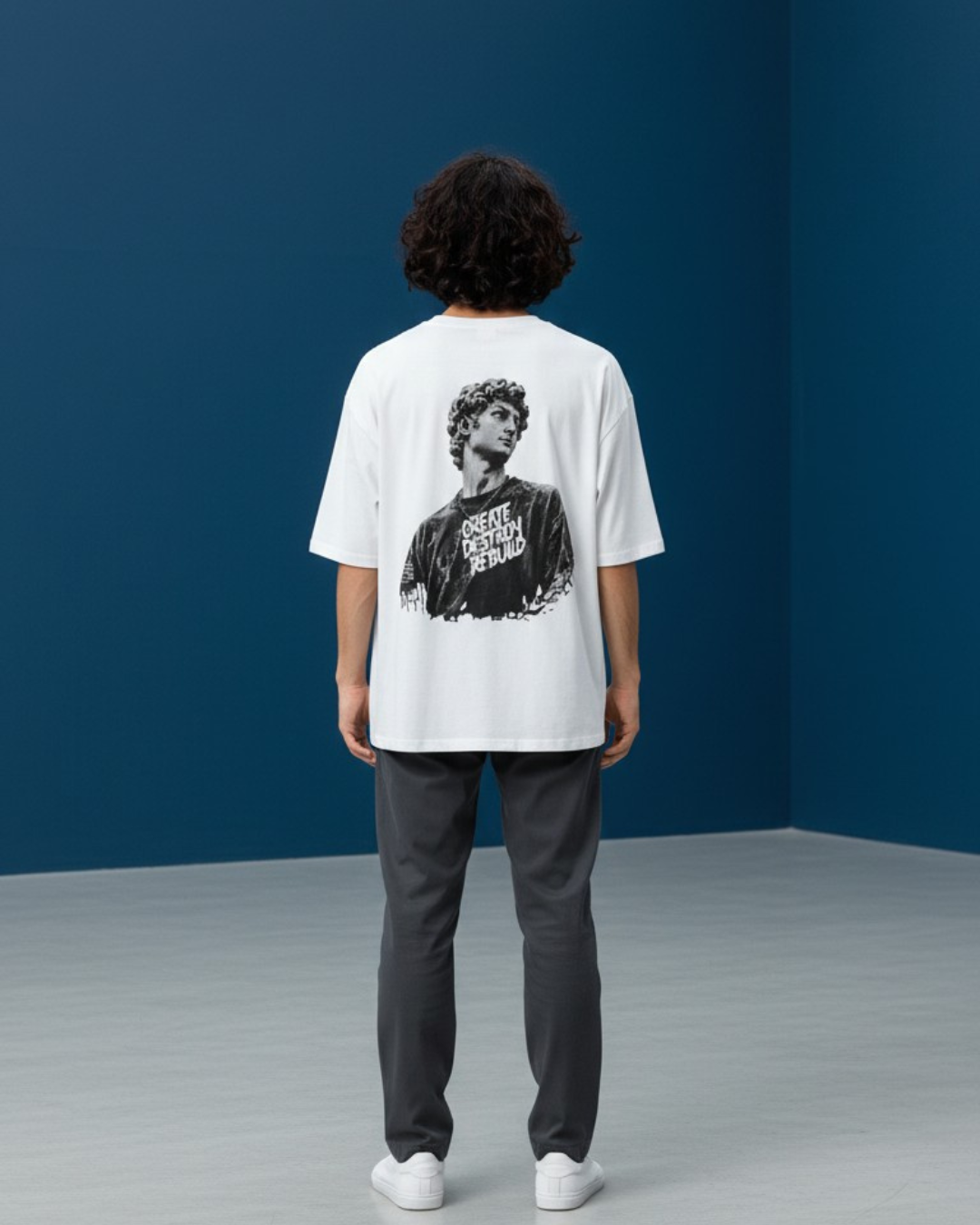 Create. Destroy. Rebuild. Oversized Tee