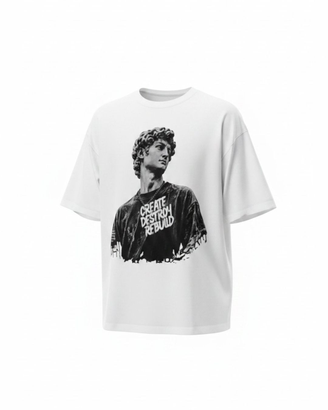 Create. Destroy. Rebuild. Oversized Tee