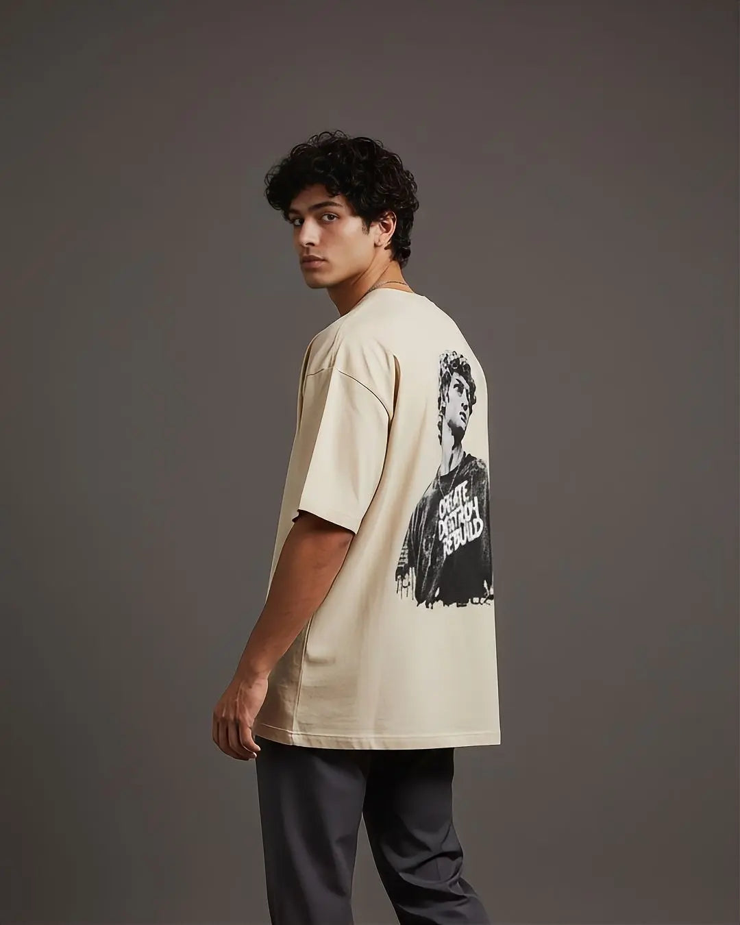 Create. Destroy. Rebuild. Oversized Tee