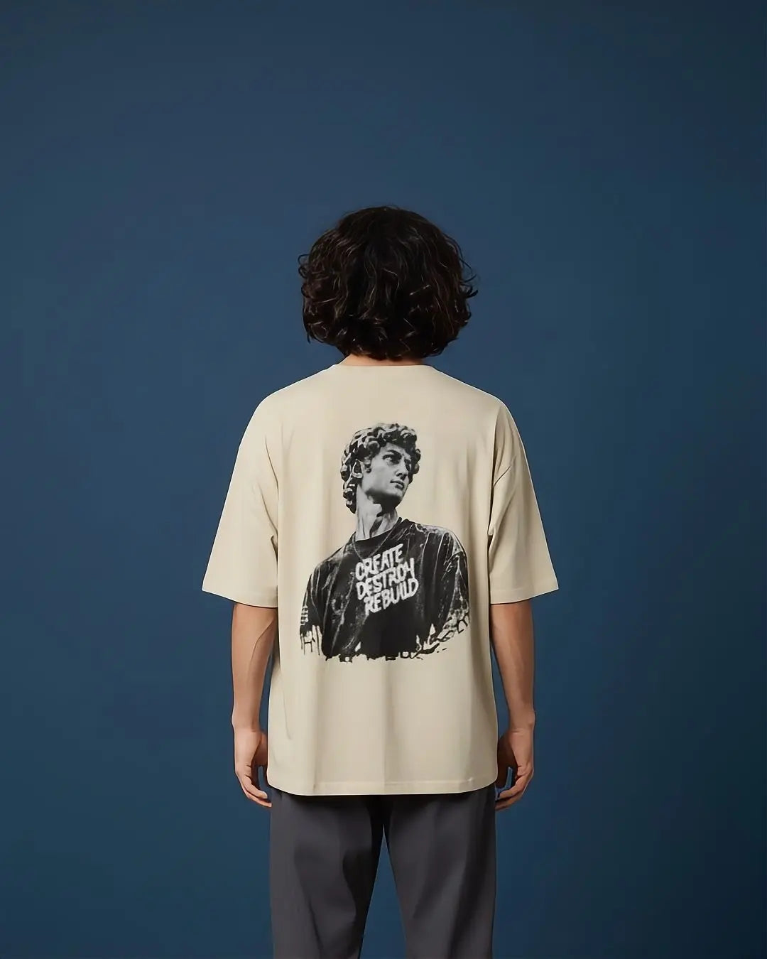 Create. Destroy. Rebuild. Oversized Tee