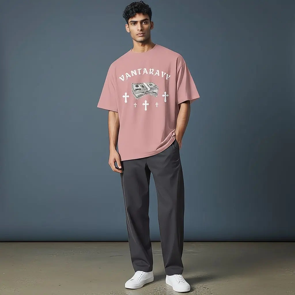 VANTARAYY Hustler Oversized T-Shirt
