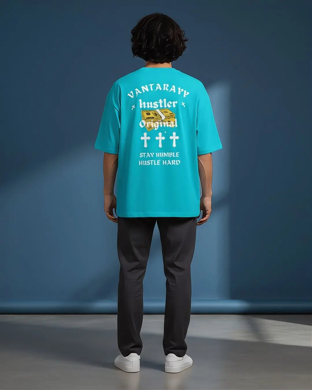 VANTARAYY Hustler Oversized T-Shirt